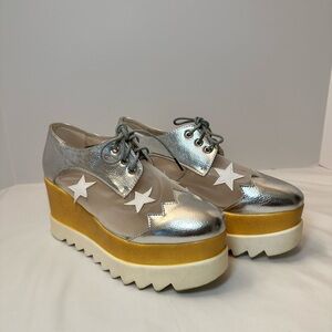 Via Pink Platform Lace-Up Women's Shoes